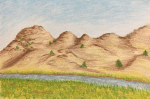 Wyoming Mountains Landscape