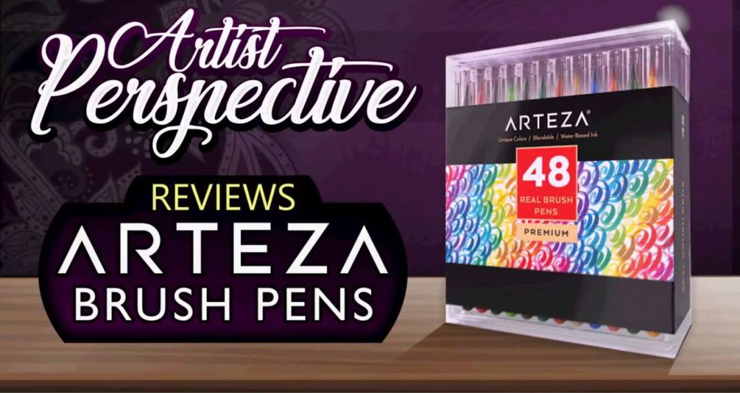 Arteza Watercolor Real Brush Pens