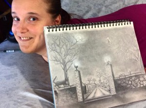 Jessica Jewett, cemetery art