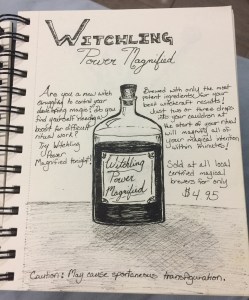 Witch Potion, Inktober